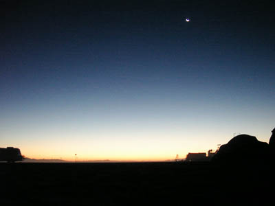 The outer rim at Burning man