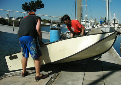 porta-bote launch