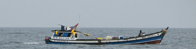 fishing boat, Bay of Panama