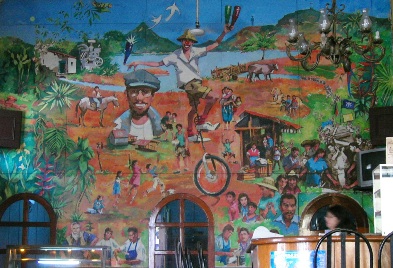 Ben Linder Mural. Leon, Nicaragua