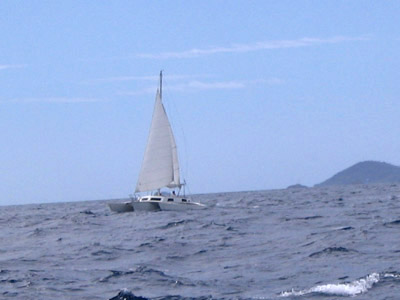 Searunner 31 under sail