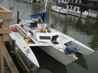 searunner 31 at the dock