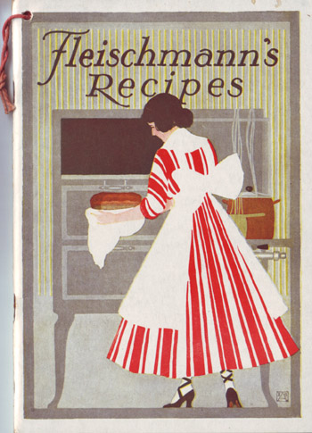 Vintage Cookbook. Fleischmans recipes.