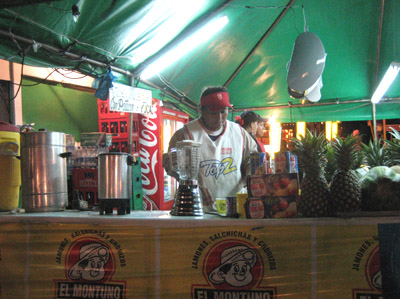 Food stall. Boquete, Panama