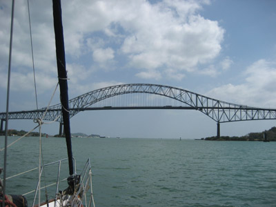 Bridge of the Americas. Panama Canal