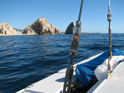 Rounding Cabo San Lucas, Mexico