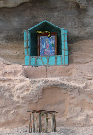 Road side shrine, Baja California Sur, Mexico