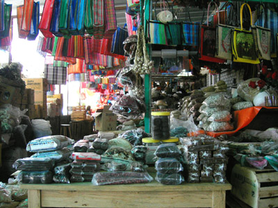 Market stall, Puerto Escondido, Oaxaca, Mexico