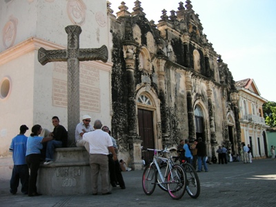 colonial church. Granada, Nicaragua