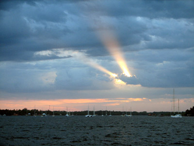 sky break, Bahia del sol (Estero de Jaltepeque), El Salvador