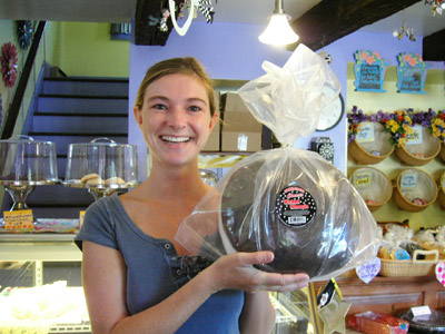 Cheyenne with large Whoopie Pie